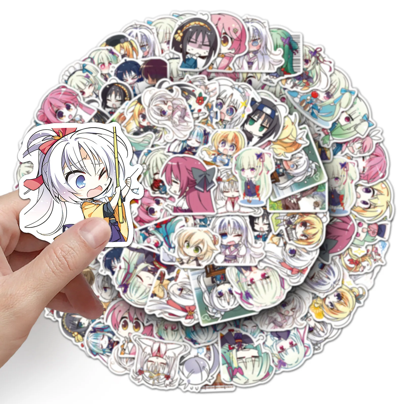 10/30/53PCS Senren Banka Stickers Beautiful Girl Game Sticker Luggage Laptop Phone Guitar Car Bike Skateboard Decals Decoration
10/30/53PCS Senren Banka Stickers Beautiful Girl Game Sticker Luggage Laptop Phone Guitar Car Bike Skateboard Decals Decoration