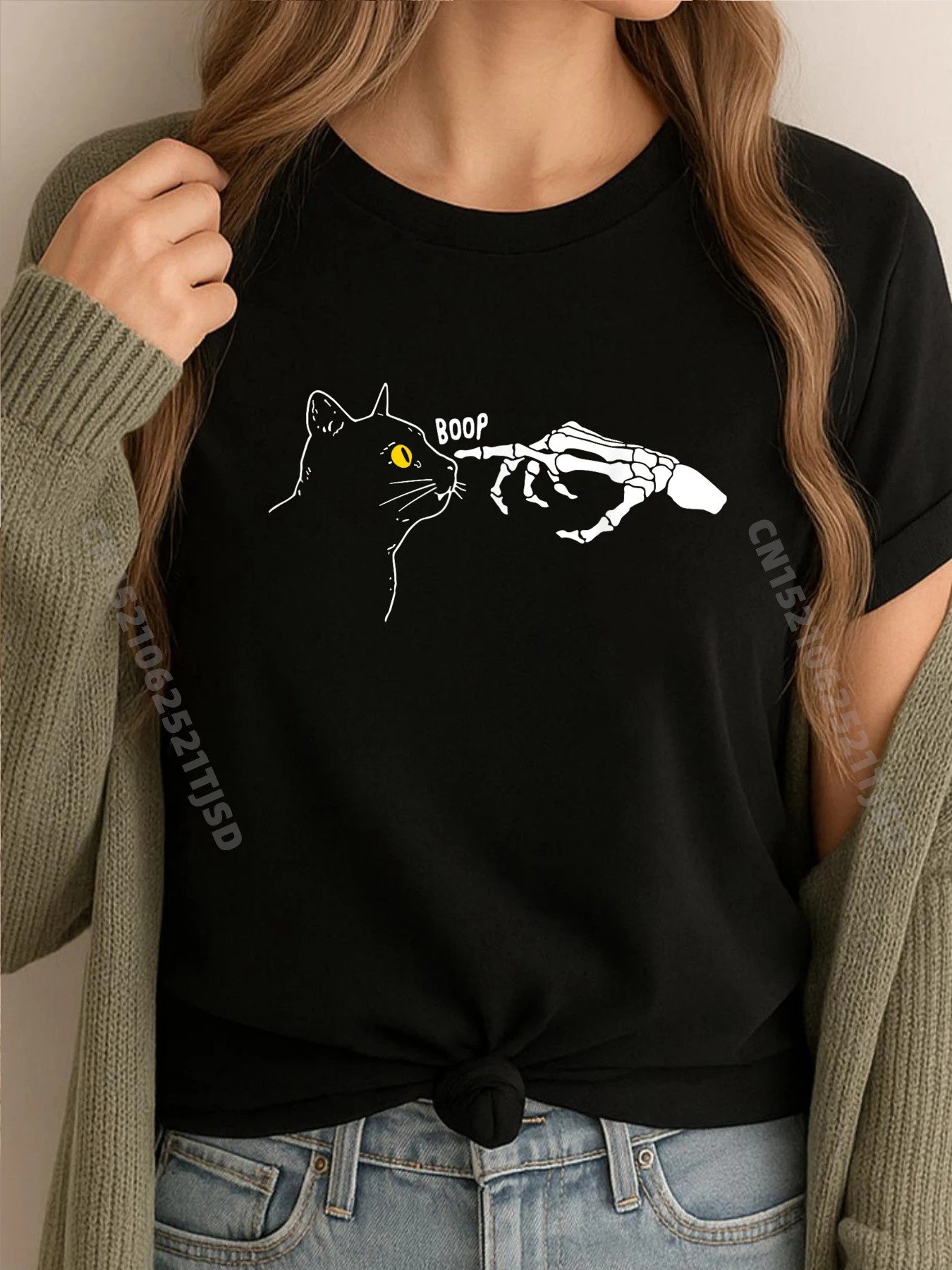 Giftblack Cat Skeleton Hand Boop Хэллоуин Pet Женская уличная одежда для девочек Футболка с короткими рукавами Футболки для женщин 
Giftblack Cat Skeleton Hand Boop Хэллоуин Pet Женская уличная одежда для девочек Футболка с короткими рукавами Футболки для женщин