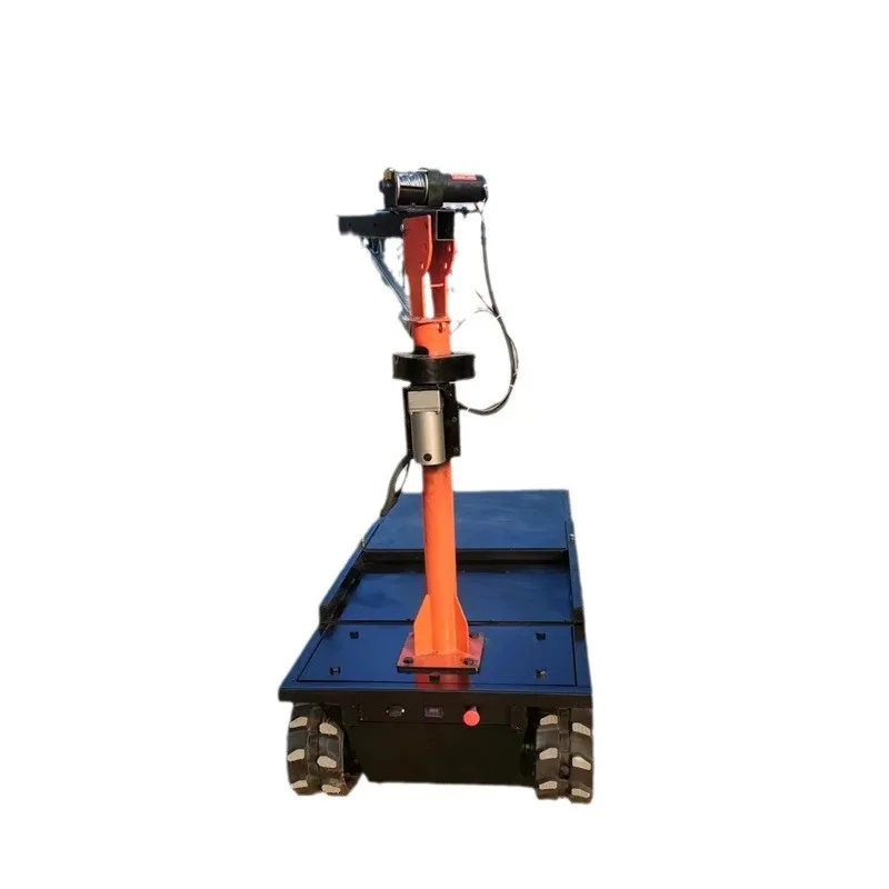 Small electric crawler chassis with crane small chassis agricultural machinery crawler chassis
Small electric crawler chassis with crane small chassis agricultural machinery crawler chassis