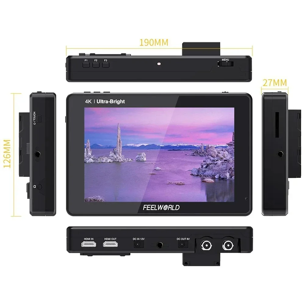 Sell WellFor FEELWORLD LUT7S 7 Inch Ultra Bright 2200nits DSLR Camera Field Monitor 3G-SDI 4K Input Output F970 External Power
Sell WellFor FEELWORLD LUT7S 7 Inch Ultra Bright 2200nits DSLR Camera Field Monitor 3G-SDI 4K Input Output F970 External Power