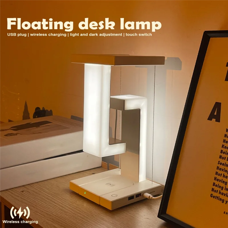 Floating Design LED Desk Lamp Wireless Charging Touch Control Night Light Bedroom Decorative Light
Floating Design LED Desk Lamp Wireless Charging Touch Control Night Light Bedroom Decorative Light