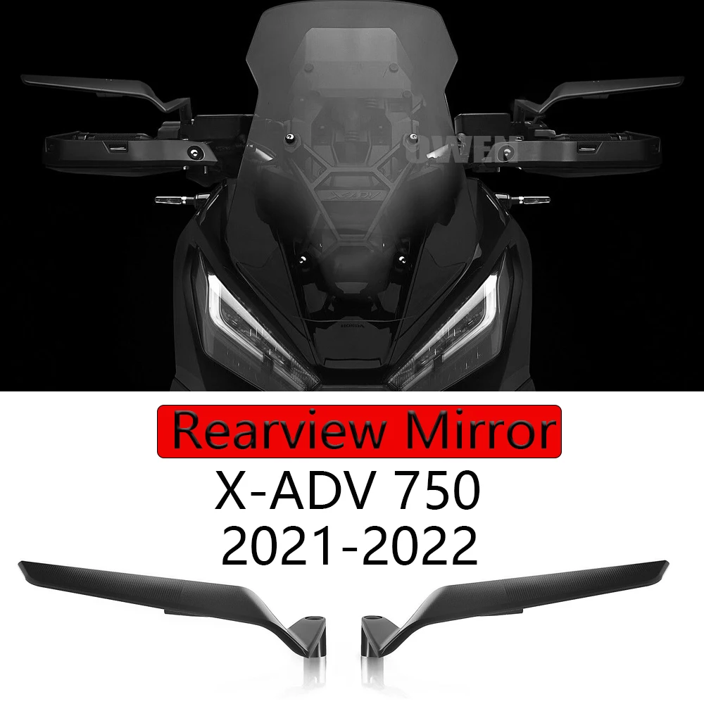 Motorcycle Stealth Mirrors Wind Wing Rear View Mirror Adjustable Sports Wing Mirrors For Honda X-ADV 750 2021-2022
Motorcycle Stealth Mirrors Wind Wing Rear View Mirror Adjustable Sports Wing Mirrors For Honda X-ADV 750 2021-2022