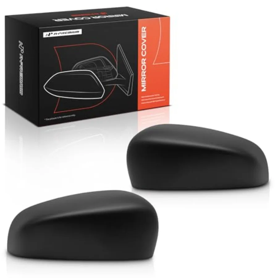 2 PCS Driver and Passenger Side Rearview Mirror Covers Caps - Compatible with Jeep KL Series Cherokee 2014-2021 - Textured Blac
2 PCS Driver and Passenger Side Rearview Mirror Covers Caps - Compatible with Jeep KL Series Cherokee 2014-2021 - Textured Blac