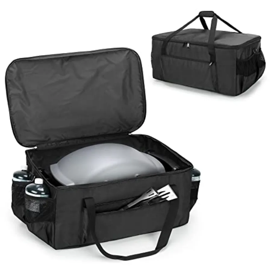 Outdoor Grill Cover Compatible with Weber Q1000 Q1200 Propane Gas Grill, Portable Grill Carry Bag Compatible with Weber Q1400 E
Outdoor Grill Cover Compatible with Weber Q1000 Q1200 Propane Gas Grill, Portable Grill Carry Bag Compatible with Weber Q1400 E
