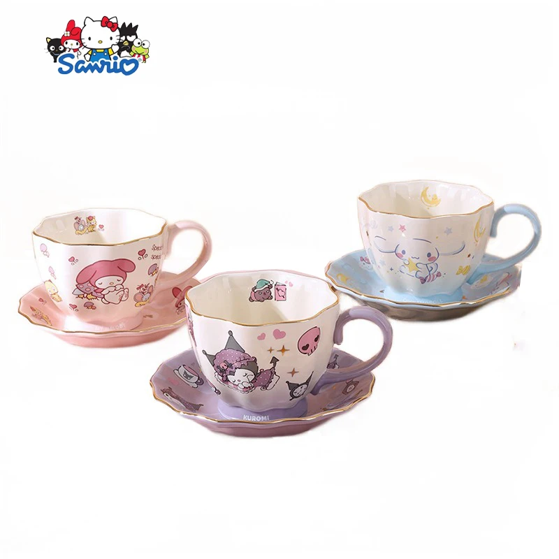 Kawaii Sanrio Coffee Cup Kuromi Cinnamoroll My Melody Anime Kawaii Cute Student Office Drink Water Ceramic Mug Toys Girls
Kawaii Sanrio Coffee Cup Kuromi Cinnamoroll My Melody Anime Kawaii Cute Student Office Drink Water Ceramic Mug Toys Girls