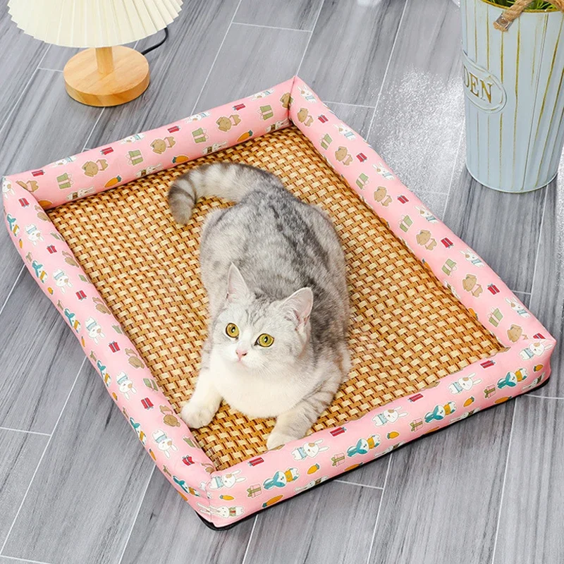 Summer Dog And Cat Ice Cushion Cool Wear-Resistant Pet Bed Small Medium Cat Sofa Comfortable Pads Pet Supplies
Summer Dog And Cat Ice Cushion Cool Wear-Resistant Pet Bed Small Medium Cat Sofa Comfortable Pads Pet Supplies