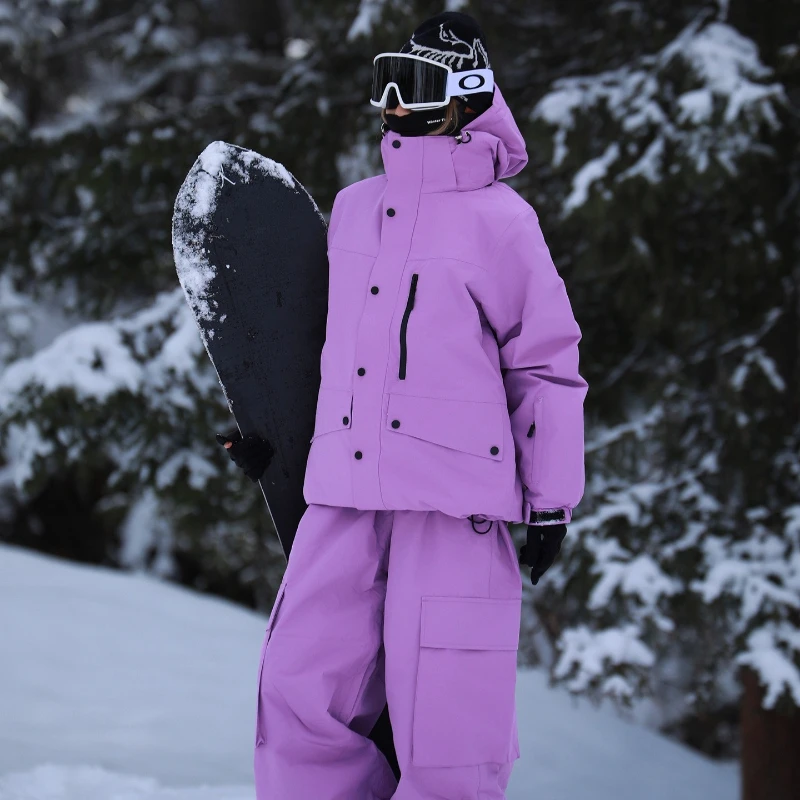 2026 NEW Skiing Men's Women's Suit Hoodie Waterproof Windproof Solid Two Piece Outdoor Snowboarding Sports Winter Jacket Pants
2026 NEW Skiing Men's Women's Suit Hoodie Waterproof Windproof Solid Two Piece Outdoor Snowboarding Sports Winter Jacket Pants