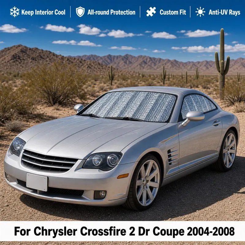 For Chrysler Crossfire 2 Dr Coupe 2004-2008 Full Set Car Window Sunshades UV Block Privacy Heat Insulated Foldable Car Curtain
For Chrysler Crossfire 2 Dr Coupe 2004-2008 Full Set Car Window Sunshades UV Block Privacy Heat Insulated Foldable Car Curtain