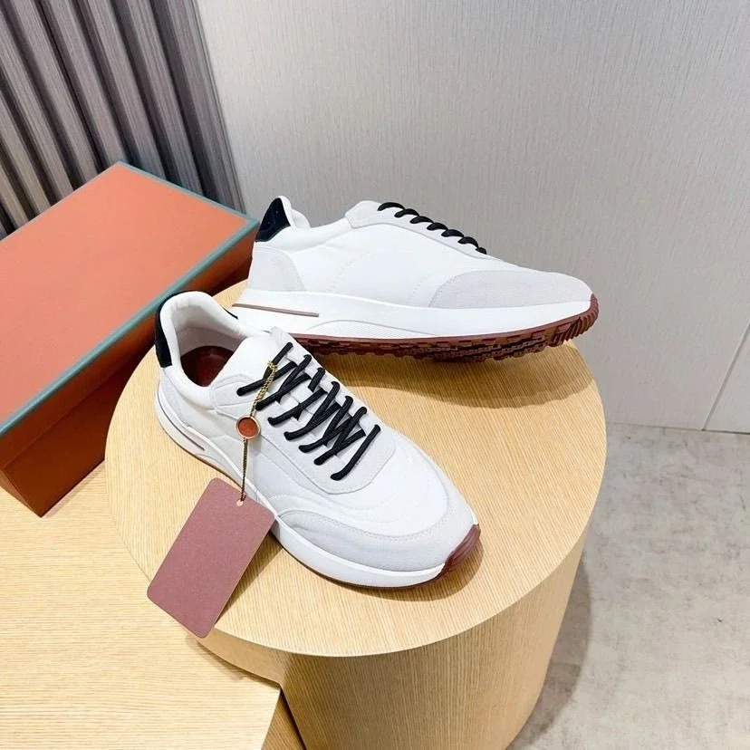 New 2025 Mens Casual Sneakers Genuine Leather Mix Breathable Thick Sole Running Shoes Trendy Comfortable Fashion
New 2025 Mens Casual Sneakers Genuine Leather Mix Breathable Thick Sole Running Shoes Trendy Comfortable Fashion