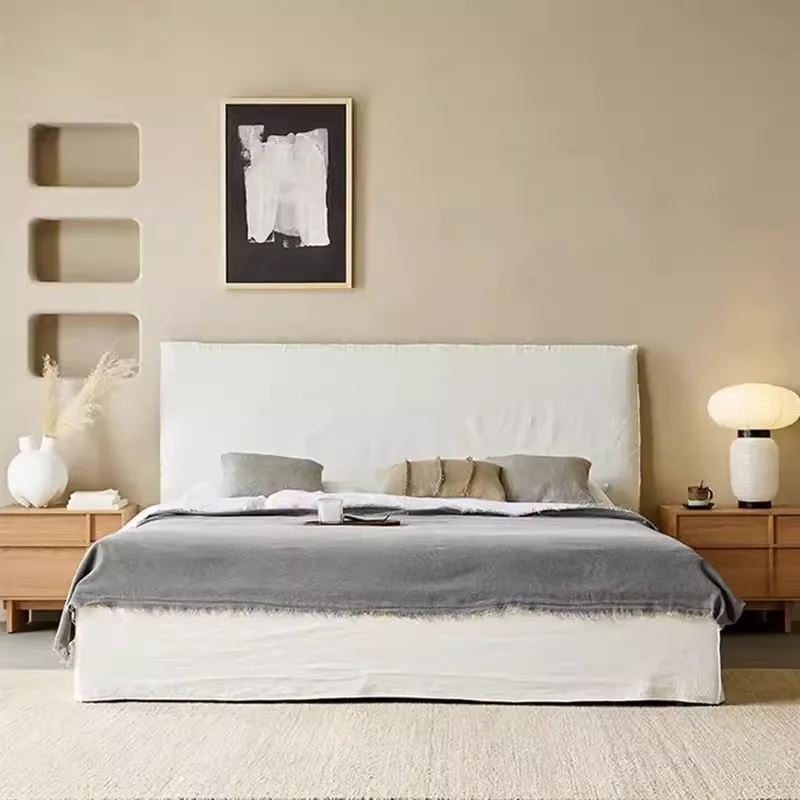 Classic Light Luxury Beds Princess Japanese European Aesthetics Safe Beds Design Wedding Comfortable Wood Cama Casal Furniture
Classic Light Luxury Beds Princess Japanese European Aesthetics Safe Beds Design Wedding Comfortable Wood Cama Casal Furniture