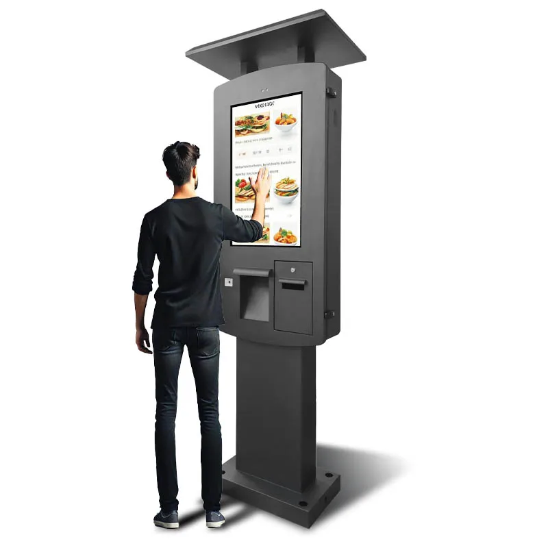 32" Stand Rain Roof Outdoor Waterproof Lcd Android Self Service Order Touch Payment Parking Kiosk Machine Outdoor With Printer
32" Stand Rain Roof Outdoor Waterproof Lcd Android Self Service Order Touch Payment Parking Kiosk Machine Outdoor With Printer