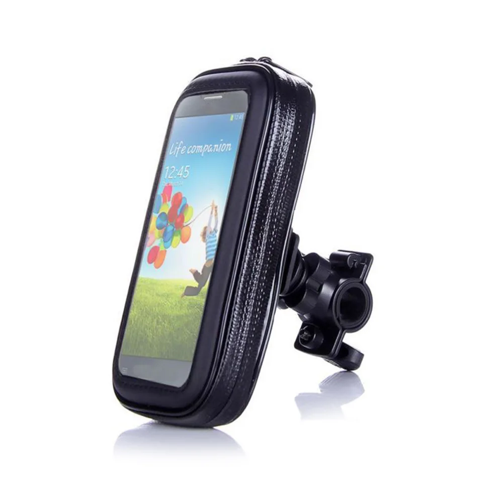 Waterproof Bike Phone Mount Holder Size M Black 360 Degree Rotatable Base Mobile Holder for Bike Touch Screen Protective Bag
Waterproof Bike Phone Mount Holder Size M Black 360 Degree Rotatable Base Mobile Holder for Bike Touch Screen Protective Bag