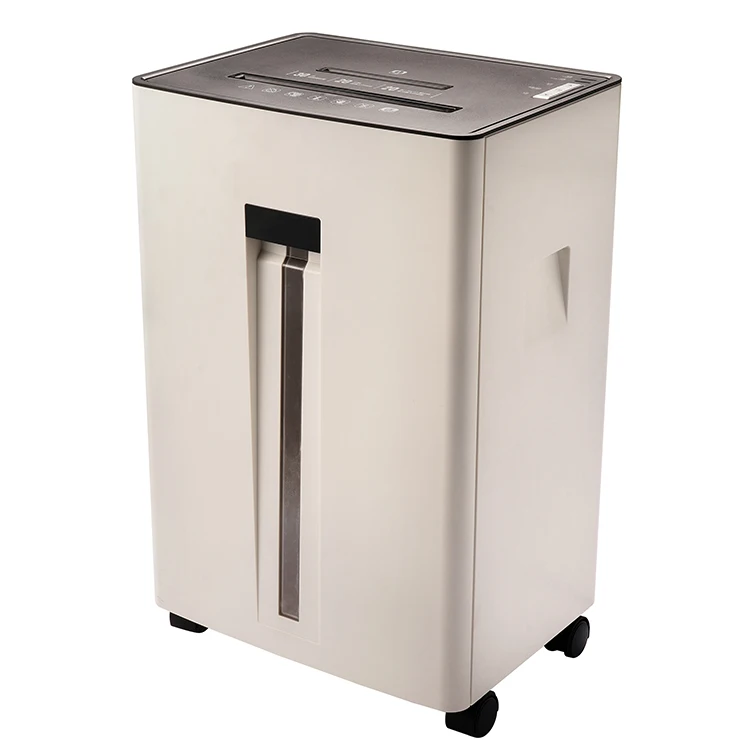 Electric smart office micro-cutting paper shredder, suitable for document, CD/credit card 30L trash can
Electric smart office micro-cutting paper shredder, suitable for document, CD/credit card 30L trash can
