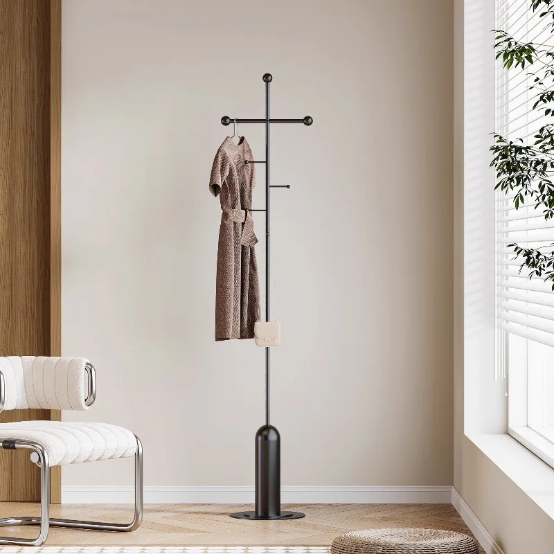 Stainless steel simple hanger bedroom floor-to-ceiling household hanger rod coat rack
Stainless steel simple hanger bedroom floor-to-ceiling household hanger rod coat rack