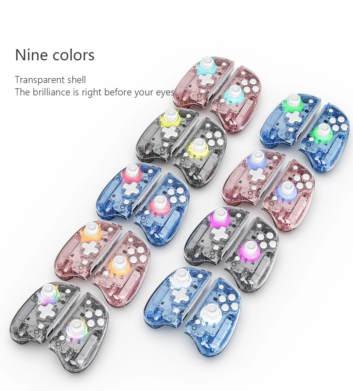 LinYuvo Metal Rocker Wireless Controller With Wake-up Function for Switch/Switch OLED/Switch Lite KS37
LinYuvo Metal Rocker Wireless Controller With Wake-up Function for Switch/Switch OLED/Switch Lite KS37
