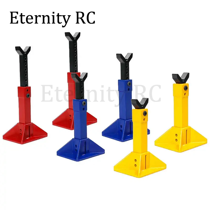 Metal Height Adjustable Jack Stand for 1/8 1/10 RC Crawler Axial SCX10 Traxxas TRX4 D90 - Simulation Car Holder Decoration
Metal Height Adjustable Jack Stand for 1/8 1/10 RC Crawler Axial SCX10 Traxxas TRX4 D90 - Simulation Car Holder Decoration