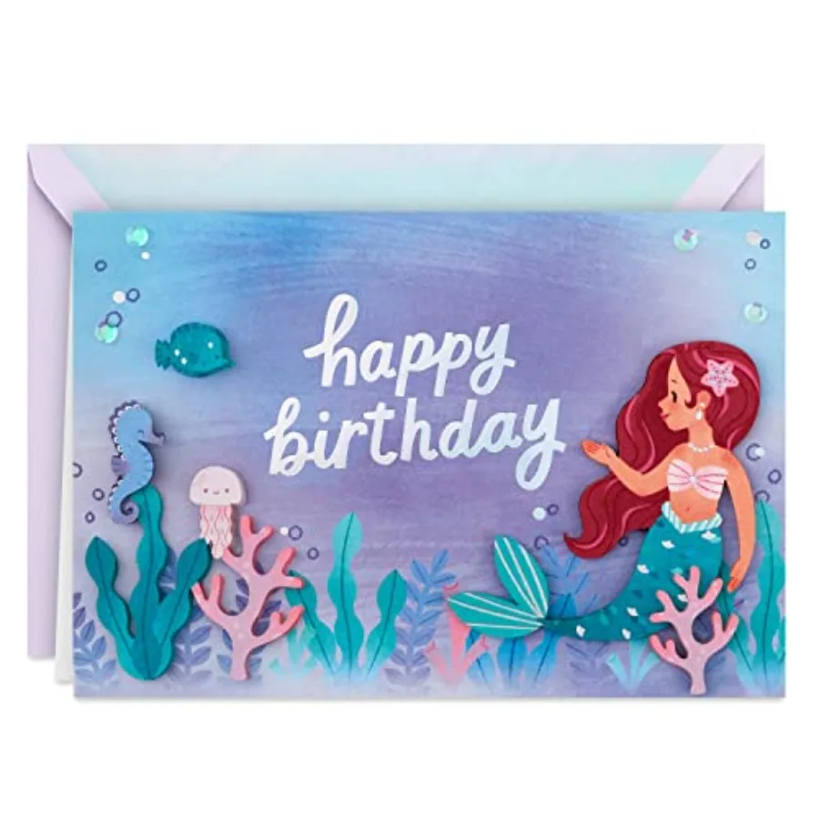 Signature Birthday Card for Girls Mermaid
Signature Birthday Card for Girls Mermaid