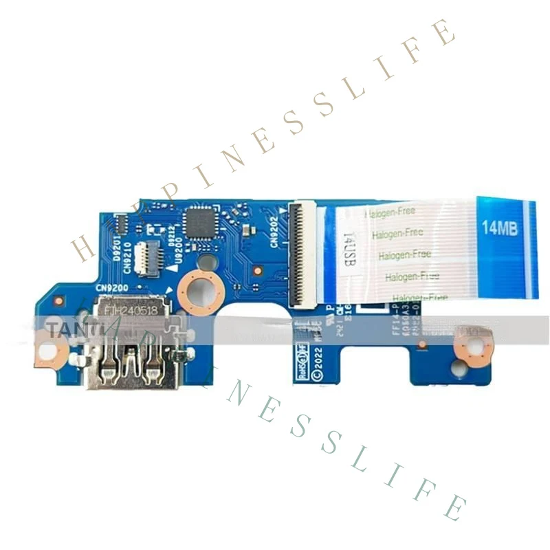 ZR+ Brand New 6050A3316901 Suitable for HP ZBook Firefly 16 G9 G10 Laptop DIS USB IO Board with Cable
ZR+ Brand New 6050A3316901 Suitable for HP ZBook Firefly 16 G9 G10 Laptop DIS USB IO Board with Cable