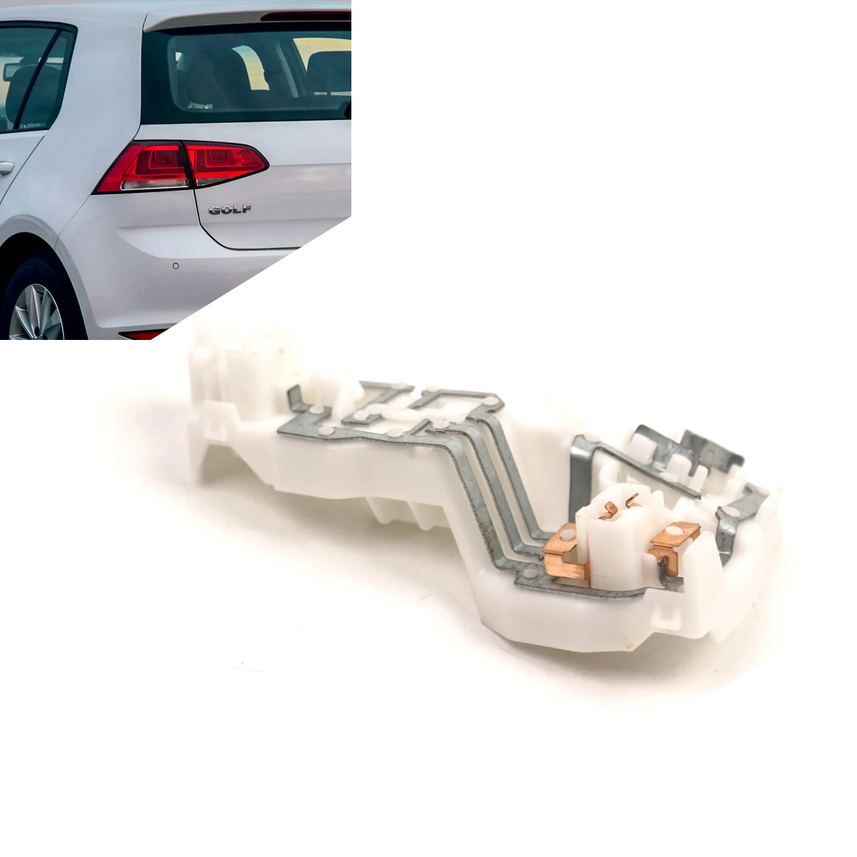 For VW GOLF MK7 2013 2014 2015 2016 2017 RHD Car Direct Replacement the right side Inner Tail Light Bulb Carrier 5G0945259A
For VW GOLF MK7 2013 2014 2015 2016 2017 RHD Car Direct Replacement the right side Inner Tail Light Bulb Carrier 5G0945259A