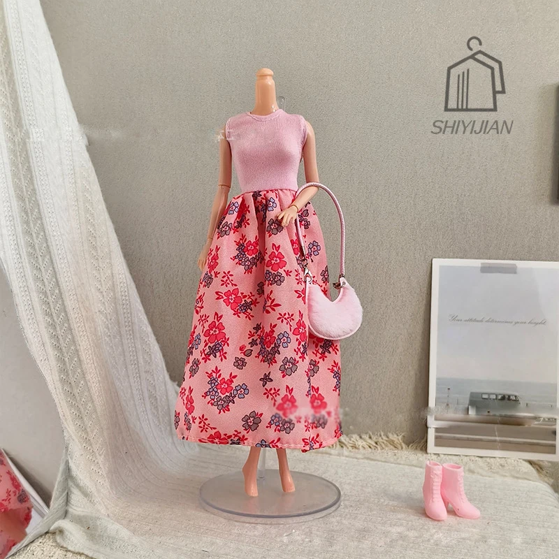 30cm Supermodel Doll Clothes Spring Floral Dress Fashion Beautiful Princess Doll Dress-Up Dress For 11 Inch 1/6 FR Dolls Toys
30cm Supermodel Doll Clothes Spring Floral Dress Fashion Beautiful Princess Doll Dress-Up Dress For 11 Inch 1/6 FR Dolls Toys