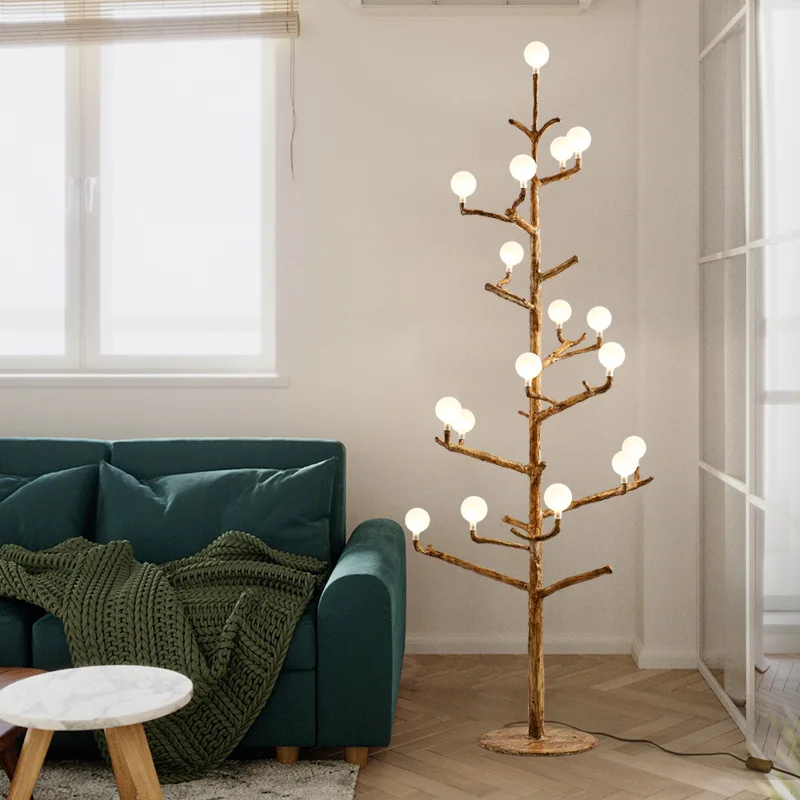 Bedroom ins Internet celebrity clothing store decoration vertical branch floor lamp
Bedroom ins Internet celebrity clothing store decoration vertical branch floor lamp