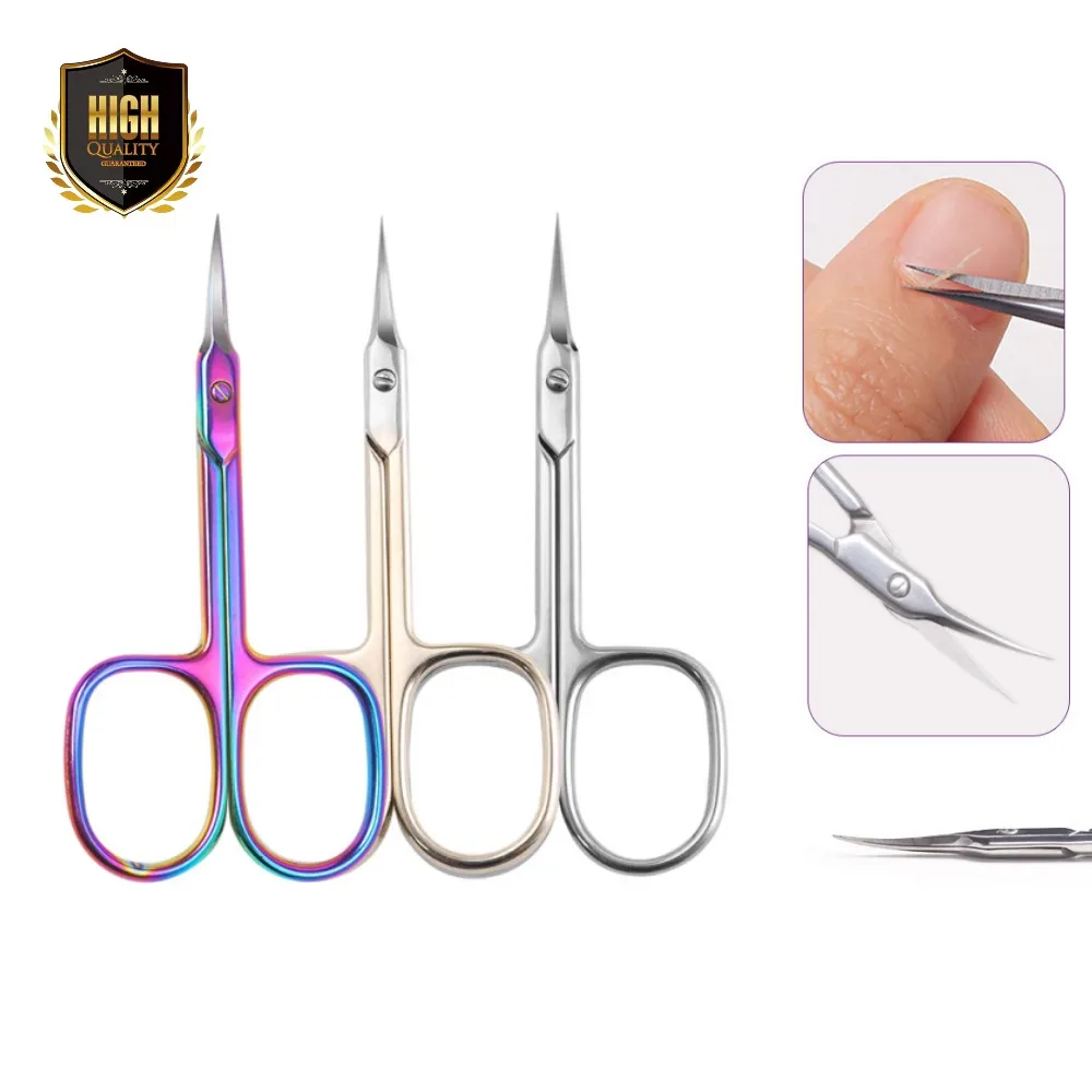 Cuticle Scissors Curved Blade Cuticle Trimmer, Cuticle Nail Care, High Precision Blade, Easy Grip, Stainless Steel (Pack of 1)
Cuticle Scissors Curved Blade Cuticle Trimmer, Cuticle Nail Care, High Precision Blade, Easy Grip, Stainless Steel (Pack of 1)