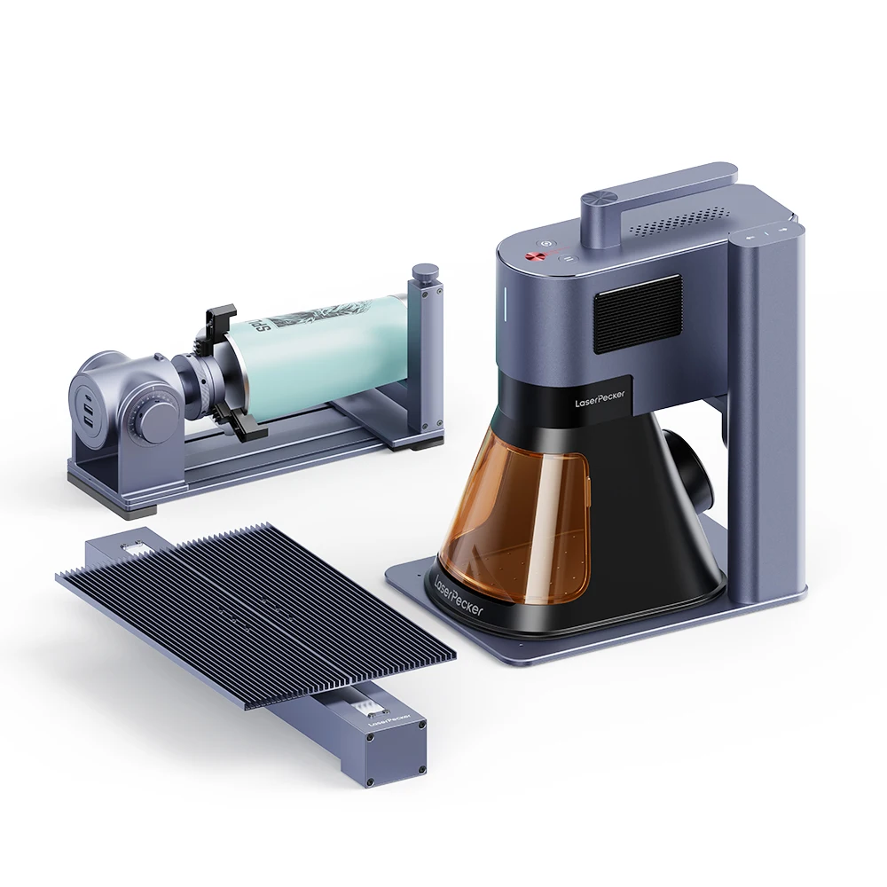 Pecker LP5 20w Portable Personalized Gift Machine Fiber and Diode Dual DIY Engravers for Small Business
Pecker LP5 20w Portable Personalized Gift Machine Fiber and Diode Dual DIY Engravers for Small Business