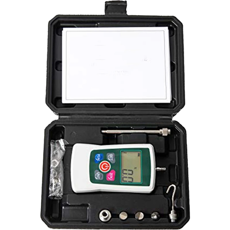 Digital Force Gauge 300N Push Pull Force Gauge Dynamometer Tension Gauge Tester Pressure Meter With Units N/LB/Kg/Oz
Digital Force Gauge 300N Push Pull Force Gauge Dynamometer Tension Gauge Tester Pressure Meter With Units N/LB/Kg/Oz