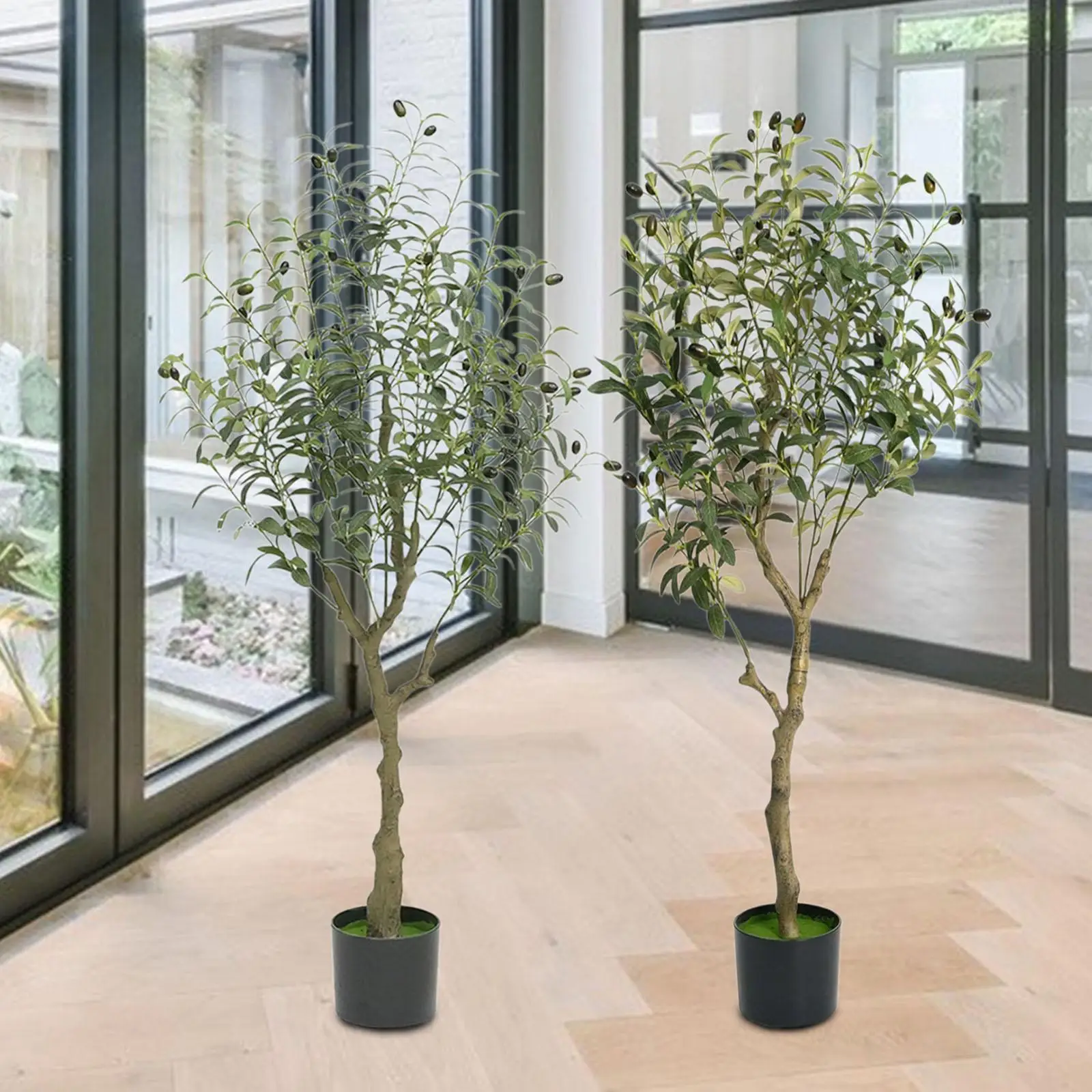 Artificial Olive Tree 4 ft Gift with Pot,Green Leaves Fake Plants,Faux Olive Tree House Greenery Decoration for Home Garden
Artificial Olive Tree 4 ft Gift with Pot,Green Leaves Fake Plants,Faux Olive Tree House Greenery Decoration for Home Garden