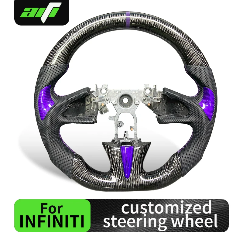 For Infiniti Customized LED Display Carbon Fiber Car Steering Wheel for G37 G37s Q50 Q60 QX30 QX50 Car Steering Wheel
For Infiniti Customized LED Display Carbon Fiber Car Steering Wheel for G37 G37s Q50 Q60 QX30 QX50 Car Steering Wheel