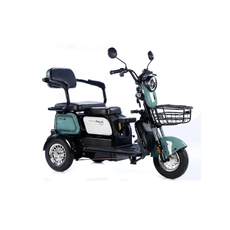 600W 48V 3 Wheel Electric Bike Long Range Family Use Cargo Tricycle Electric Trike with Basket Adults Utility Mobility Scooter
600W 48V 3 Wheel Electric Bike Long Range Family Use Cargo Tricycle Electric Trike with Basket Adults Utility Mobility Scooter