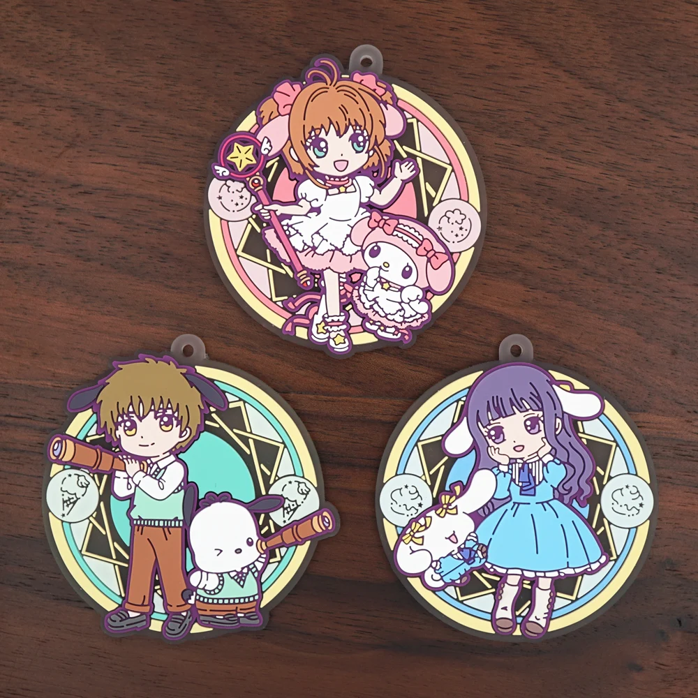 CARDCAPTOR SAKURA CLEAR CARD Anime LI SYAORAN Daidouji Tomoyo Cute Rubber Keychain
CARDCAPTOR SAKURA CLEAR CARD Anime LI SYAORAN Daidouji Tomoyo Cute Rubber Keychain