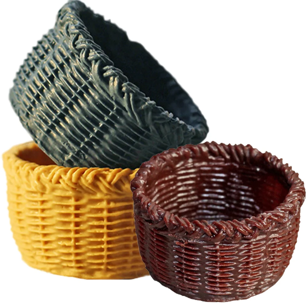 Dollhouse Accessories Simulation Basket Small Hamper Mini Furniture Decorate Resin
Dollhouse Accessories Simulation Basket Small Hamper Mini Furniture Decorate Resin