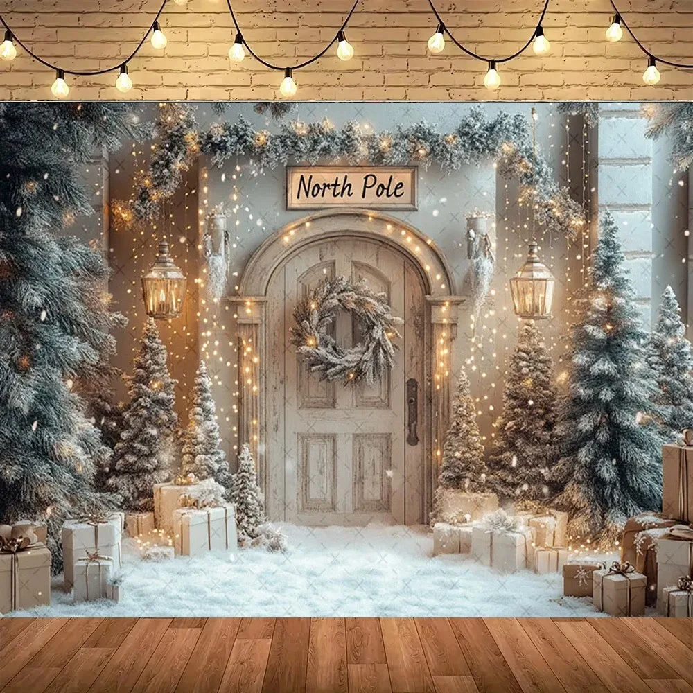 Winter Christmas Arctic Wooden Door Photography Backdrop Cloth, Christmas Gifts, Children's Home Decoration Photography Backdrop
Winter Christmas Arctic Wooden Door Photography Backdrop Cloth, Christmas Gifts, Children's Home Decoration Photography Backdrop