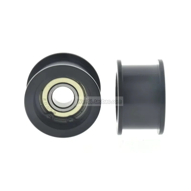 4Pcs 10x35x21mm I-shaped pulley, black plastic coated groove width 17mm, bearing 6000, non-standard H-shaped pom
4Pcs 10x35x21mm I-shaped pulley, black plastic coated groove width 17mm, bearing 6000, non-standard H-shaped pom
