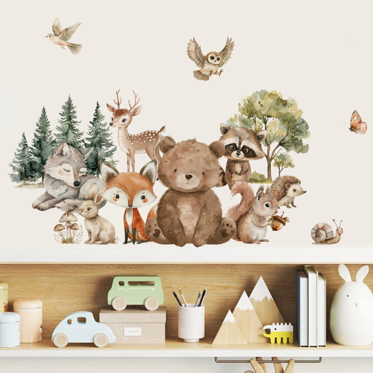 Cartoon Forest Animals Bear Deer Wall Sticker Nursery Children Room Wall Art Decal Kids Room Vinyl Bedroom Living Home Decor
Cartoon Forest Animals Bear Deer Wall Sticker Nursery Children Room Wall Art Decal Kids Room Vinyl Bedroom Living Home Decor