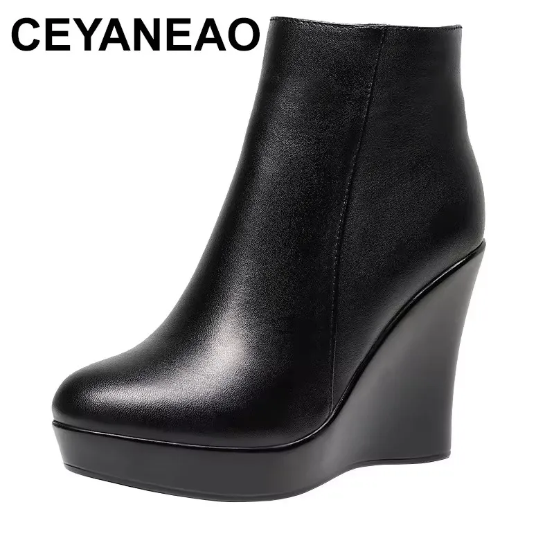 2025 Genuine Leather Autumn Winter Boots Shoes Women Ankle Boots Female Wedges Boots Women Boot Platform Shoes
2025 Genuine Leather Autumn Winter Boots Shoes Women Ankle Boots Female Wedges Boots Women Boot Platform Shoes