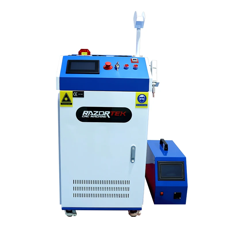 Quickly and smoothly weld 1.5KW 2KW 3KW laser welding machine with fiber laser generator RAZORTEK welding laser machine
Quickly and smoothly weld 1.5KW 2KW 3KW laser welding machine with fiber laser generator RAZORTEK welding laser machine