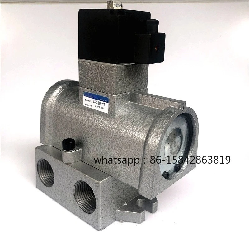 Pneumatic components Two-position three-way cut-off solenoid valve K23JD- 08/10/15/20/25K
Pneumatic components Two-position three-way cut-off solenoid valve K23JD- 08/10/15/20/25K