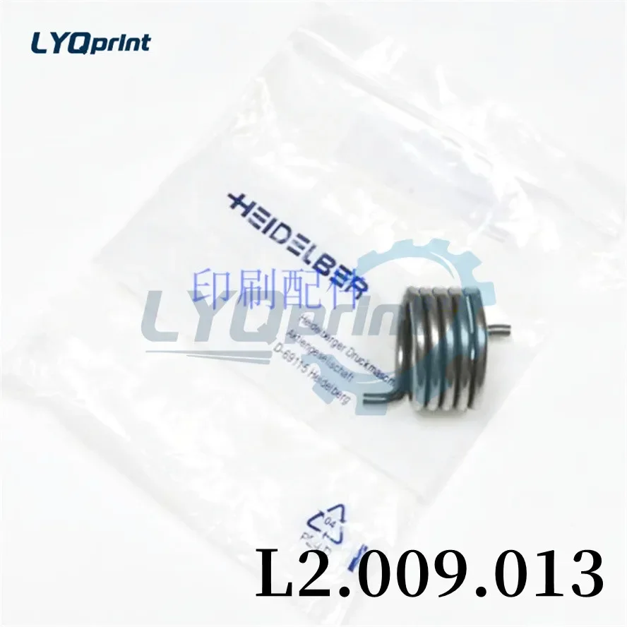 Лучшее качество L2.009.013 Оригинальная новая пружина L2.009.013/01 для деталей печатной машины Heidelberg
Лучшее качество L2.009.013 Оригинальная новая пружина L2.009.013/01 для деталей печатной машины Heidelberg