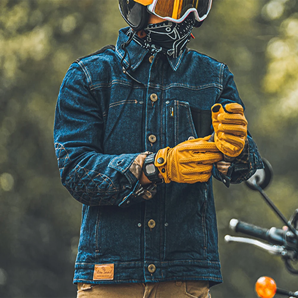 Denim Jacket Wear Resistant Four Season Style Men's Motorcycle Clothes Be Durable Moticlist Jacket Windbreak Jacket Casual
Denim Jacket Wear Resistant Four Season Style Men's Motorcycle Clothes Be Durable Moticlist Jacket Windbreak Jacket Casual