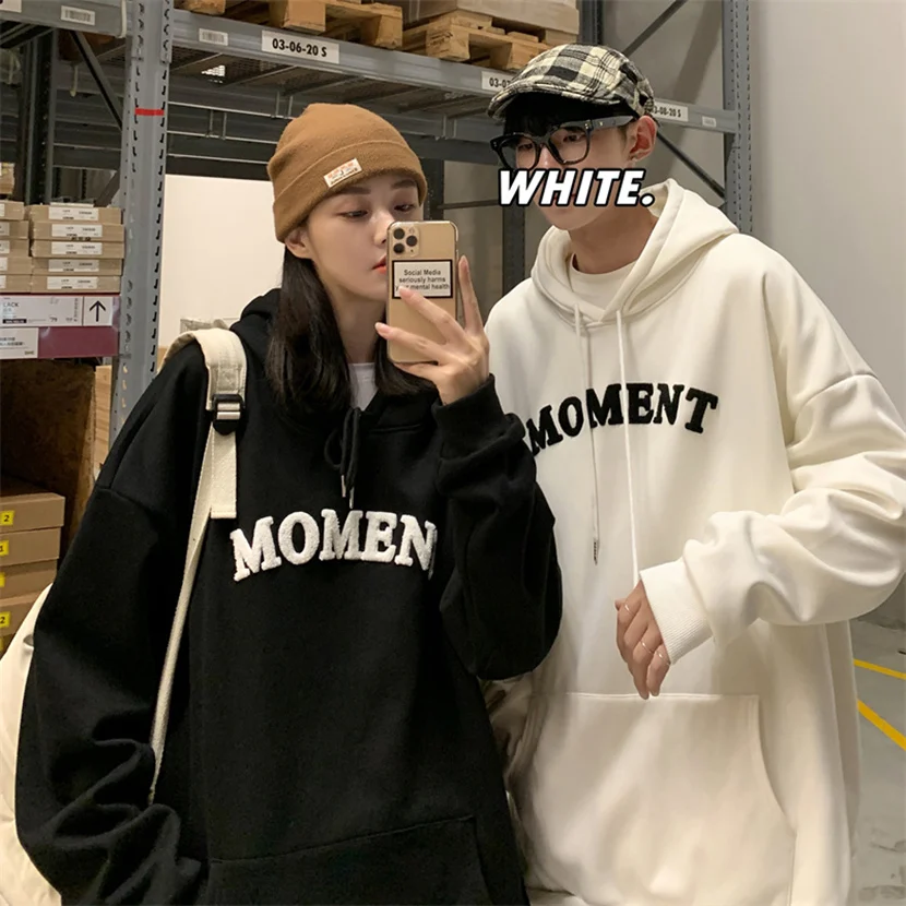 Couple Oversize Hoodie Trendy American Sle Spring Autumn Letter Towel Embroidery Casual Sweatirt Youth Faion Hoodie
Couple Oversize Hoodie Trendy American Sle Spring Autumn Letter Towel Embroidery Casual Sweatirt Youth Faion Hoodie