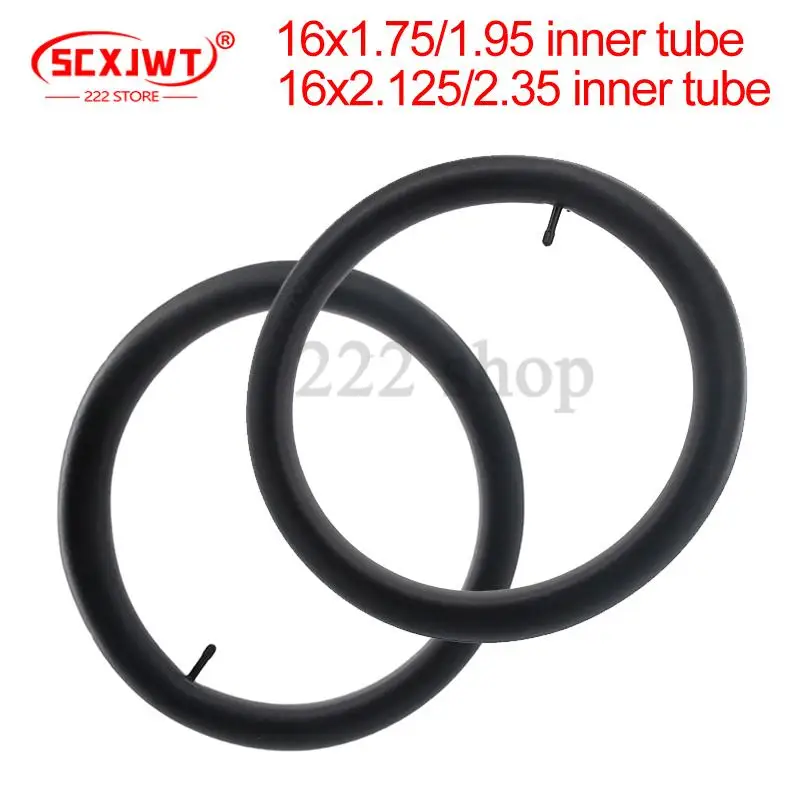 Thickened 16x1.75/1.95 16x2.125/2.35 tire inner tube suitable for children's bicycles and electric bicycles inner tube
Thickened 16x1.75/1.95 16x2.125/2.35 tire inner tube suitable for children's bicycles and electric bicycles inner tube