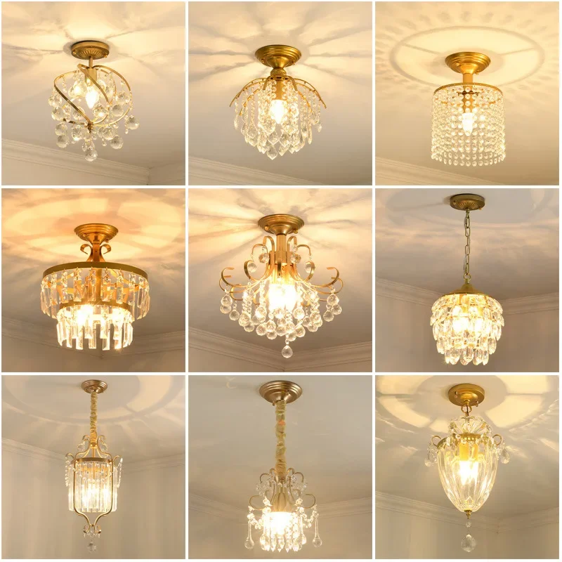 Modern chandeliers, hallways, hallways, staircases, entrance lights, hallway lights, American light luxury crystal lights
Modern chandeliers, hallways, hallways, staircases, entrance lights, hallway lights, American light luxury crystal lights