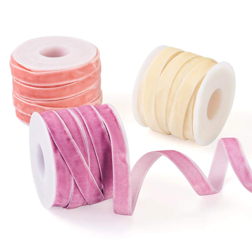 30 Yards Single Face Velvet Ribbon Line Ribbon Rope For Handmade Gift Bowknot Making Christmas Ribbon Party Decorations 9.5~10mm
30 Yards Single Face Velvet Ribbon Line Ribbon Rope For Handmade Gift Bowknot Making Christmas Ribbon Party Decorations 9.5~10mm