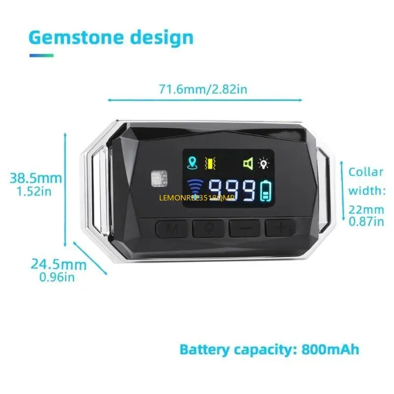 M68B Real Time Pet Positioning Locator Waterproof for Dogs with Intelligent Alerts
M68B Real Time Pet Positioning Locator Waterproof for Dogs with Intelligent Alerts