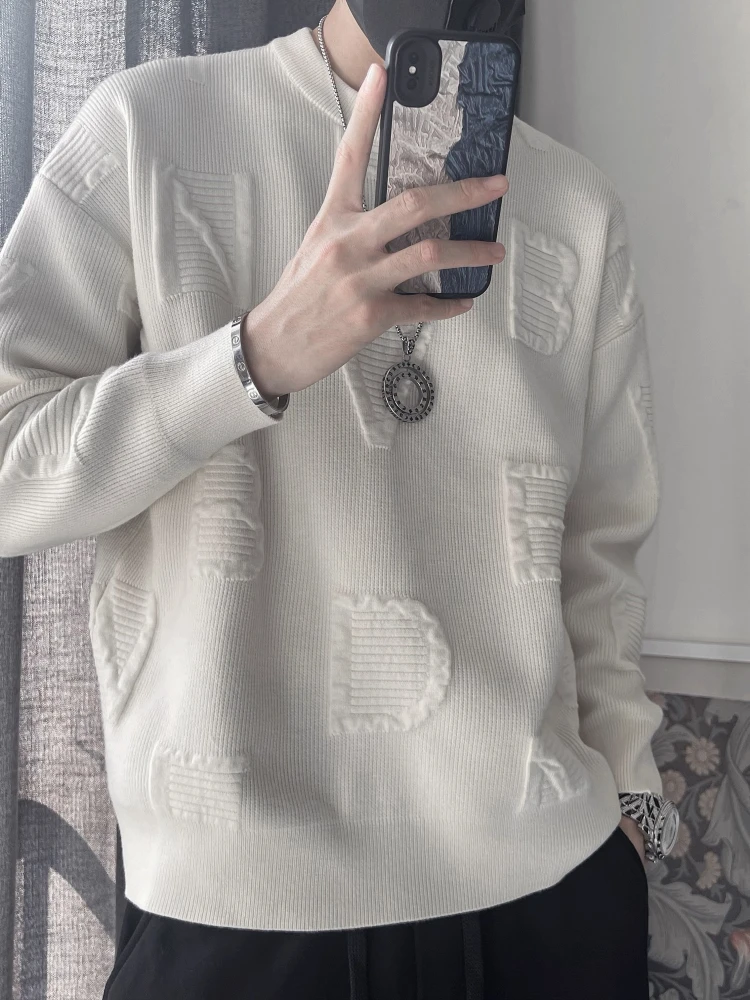 Fashionable Long Sleeve Knitted Sweater Men's Base Layer Shirt Trendy Inner Wear Comfortable Fit round Neck Casual Knitwear
Fashionable Long Sleeve Knitted Sweater Men's Base Layer Shirt Trendy Inner Wear Comfortable Fit round Neck Casual Knitwear
