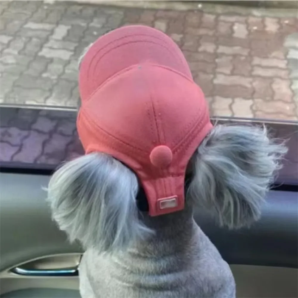 Korean Style Pet Baseball Cap Solid Color Dog Accessories Pet Couple Hat Adjustable Sun Protection Peaked Hat for Teddy Corgi
Korean Style Pet Baseball Cap Solid Color Dog Accessories Pet Couple Hat Adjustable Sun Protection Peaked Hat for Teddy Corgi