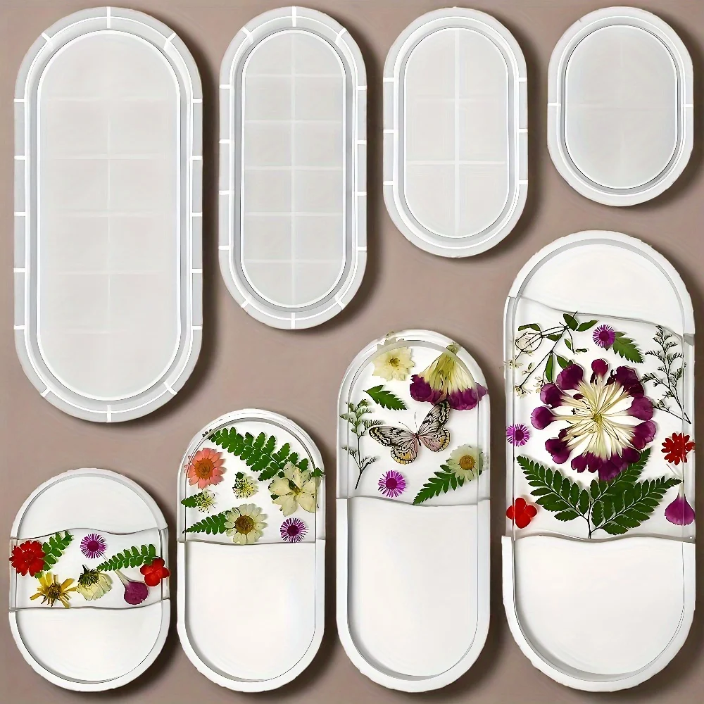 4 шт. овальная форма для лотков, формы для эпоксидной смолы, материал силиконовой формы овальной формы
4 шт. овальная форма для лотков, формы для эпоксидной смолы, материал силиконовой формы овальной формы