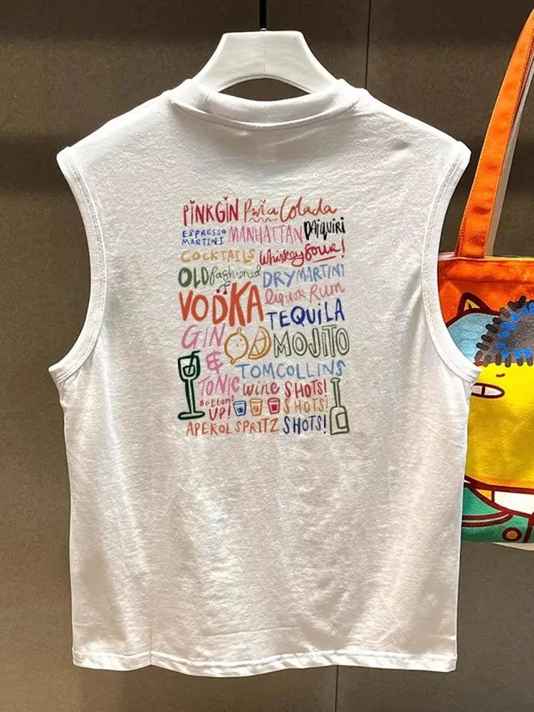 Большой размер 300, жилет из чистого хлопка, повседневный универсальный топ, дышащий, удобный летний модный жилет для подростков
Большой размер 300, жилет из чистого хлопка, повседневный универсальный топ, дышащий, удобный летний модный жилет для подростков